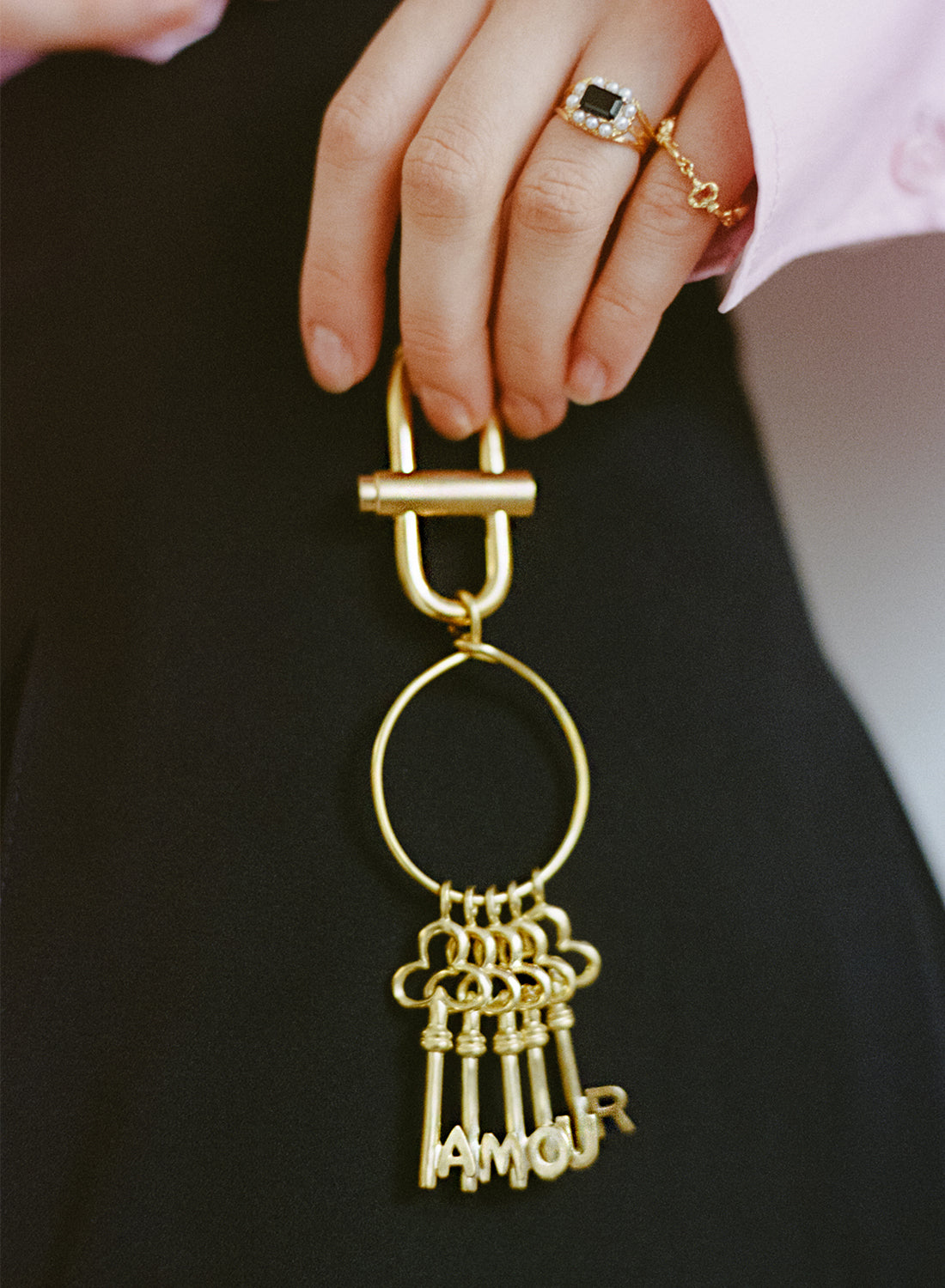 Traces key ring(bag charm)