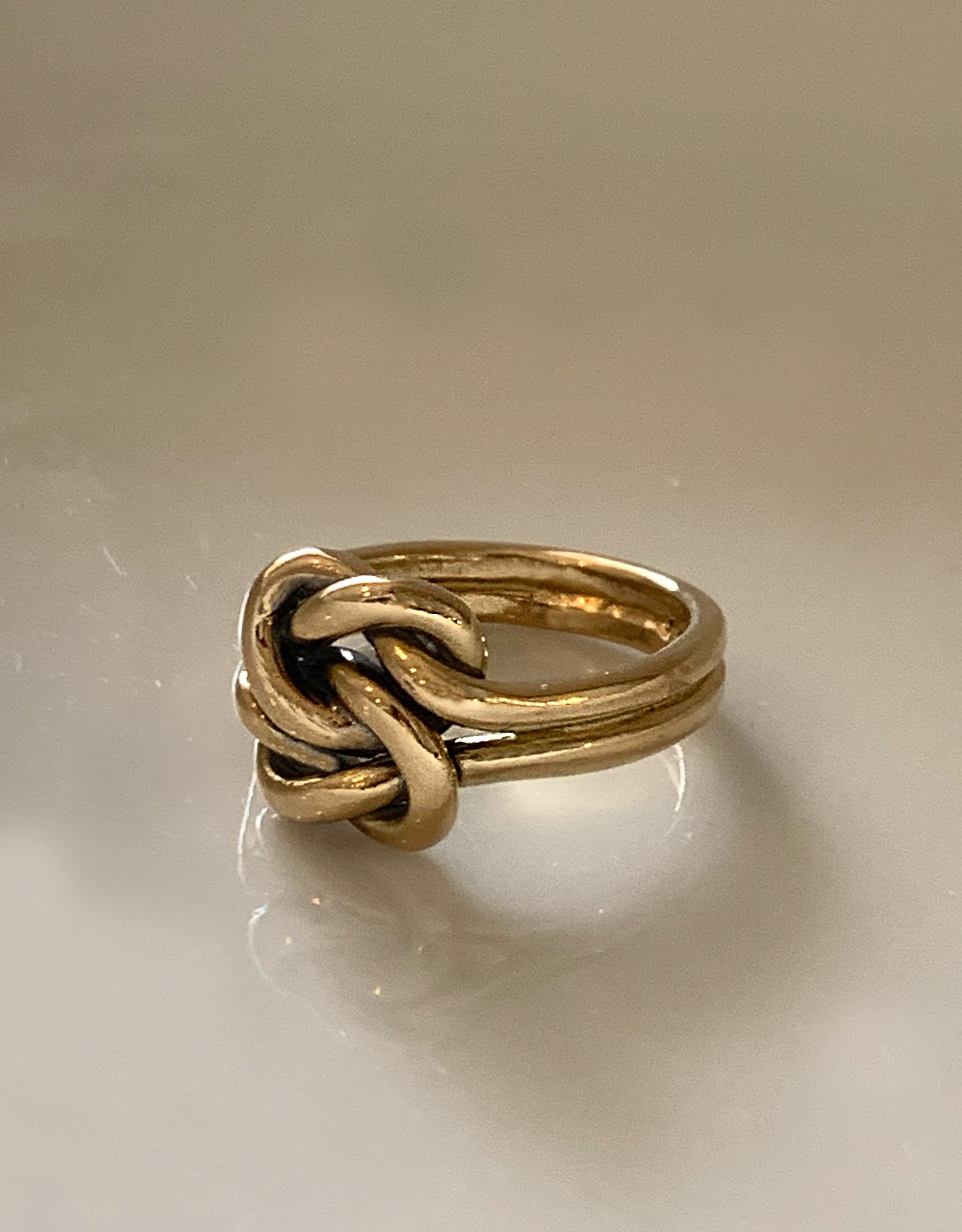 【gold】knot ring