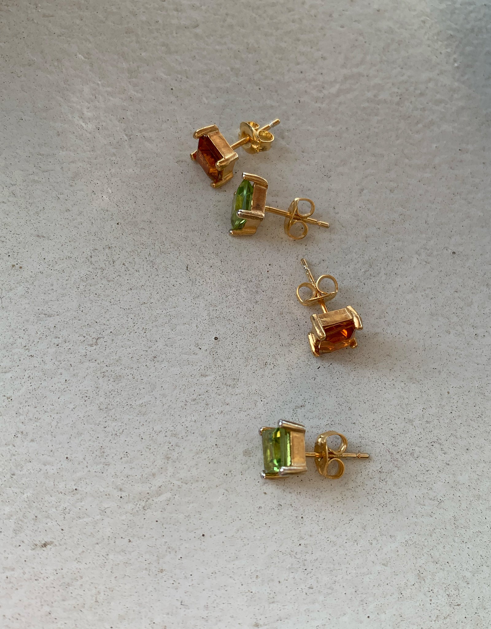 【colored stone】pierce/studs