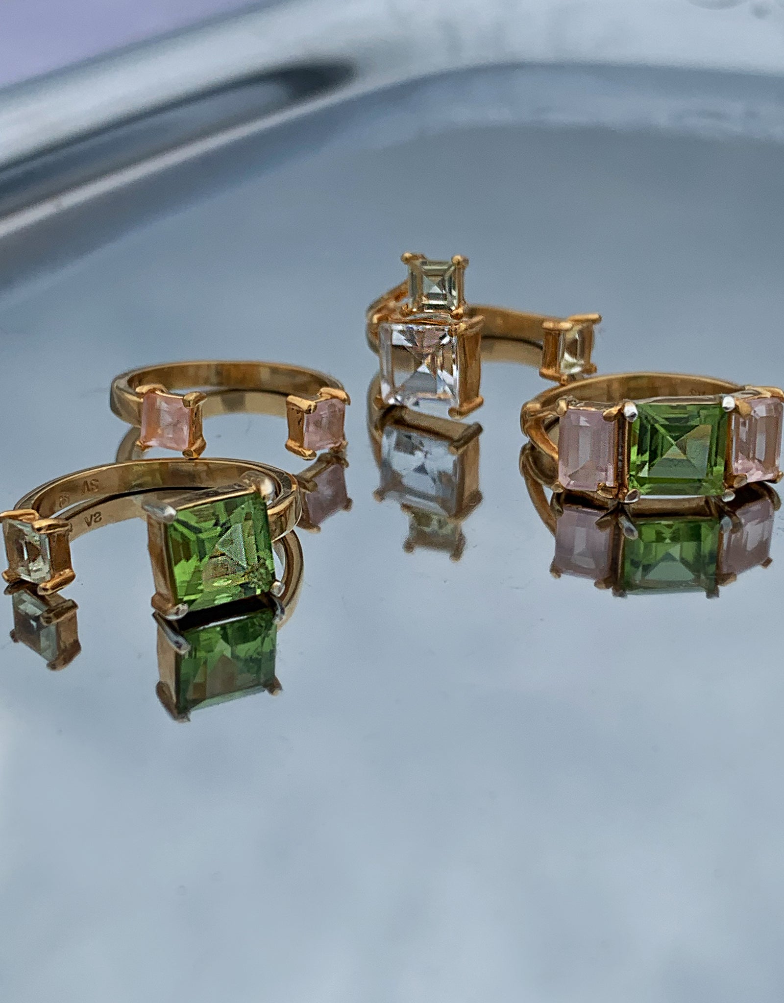 【colored stone】moi-meme ring