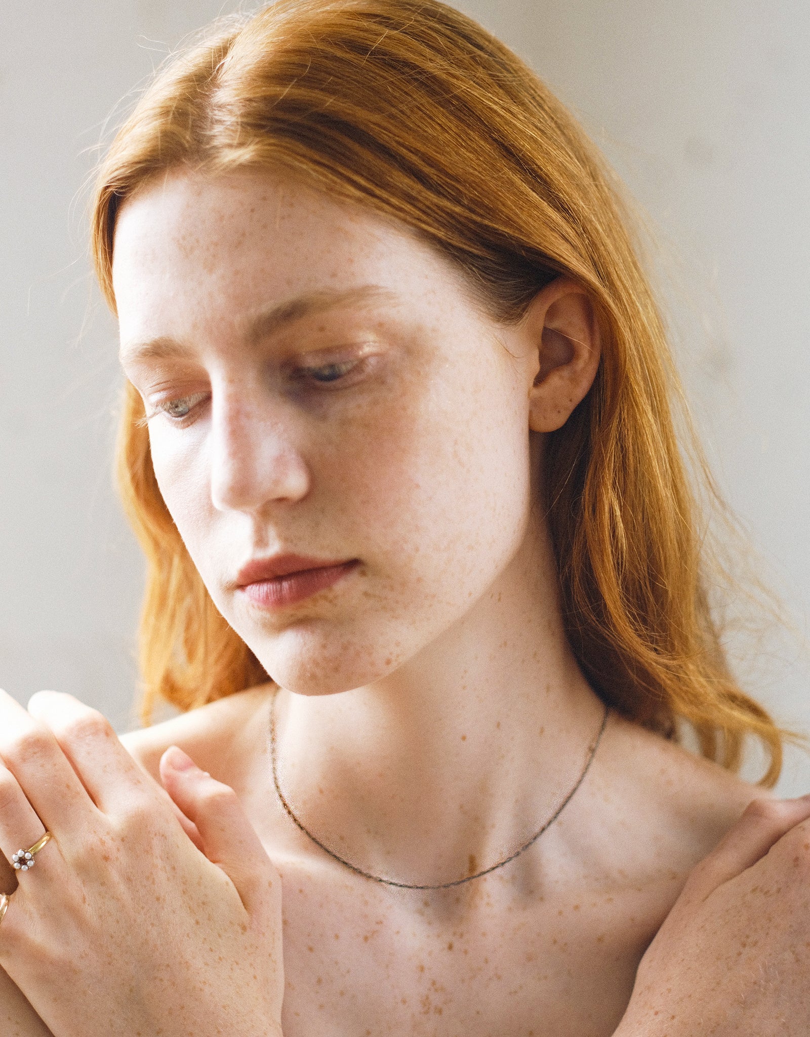 【silver】weight of love necklace