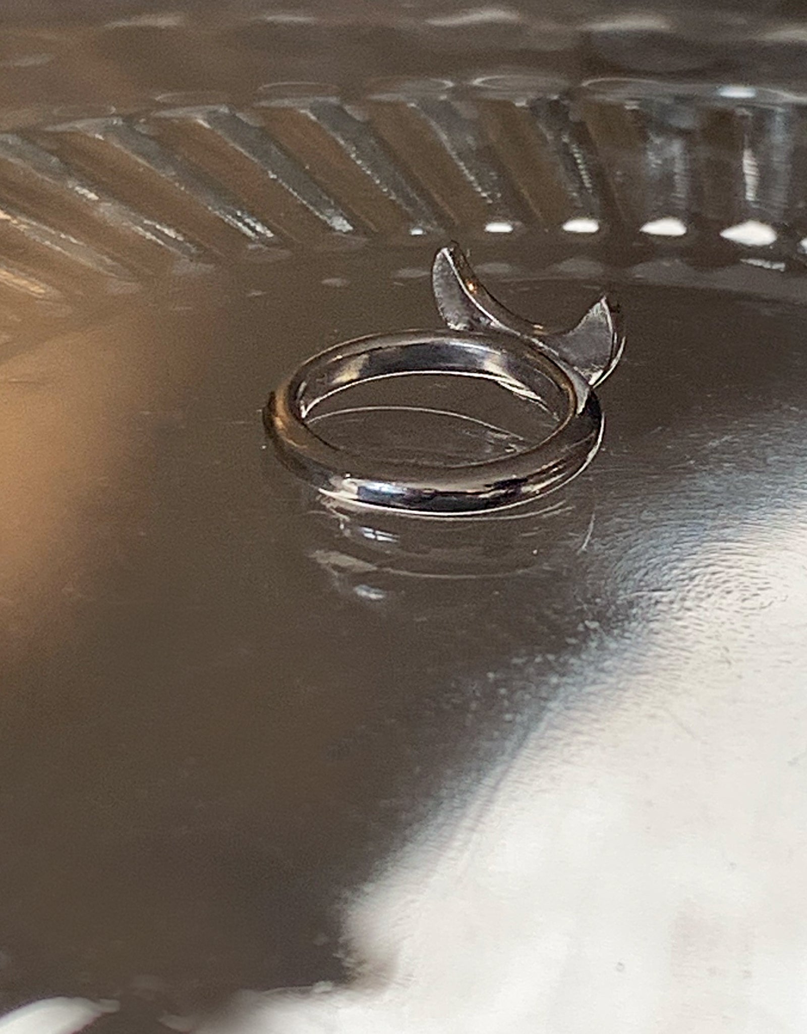 【silver】luna ring