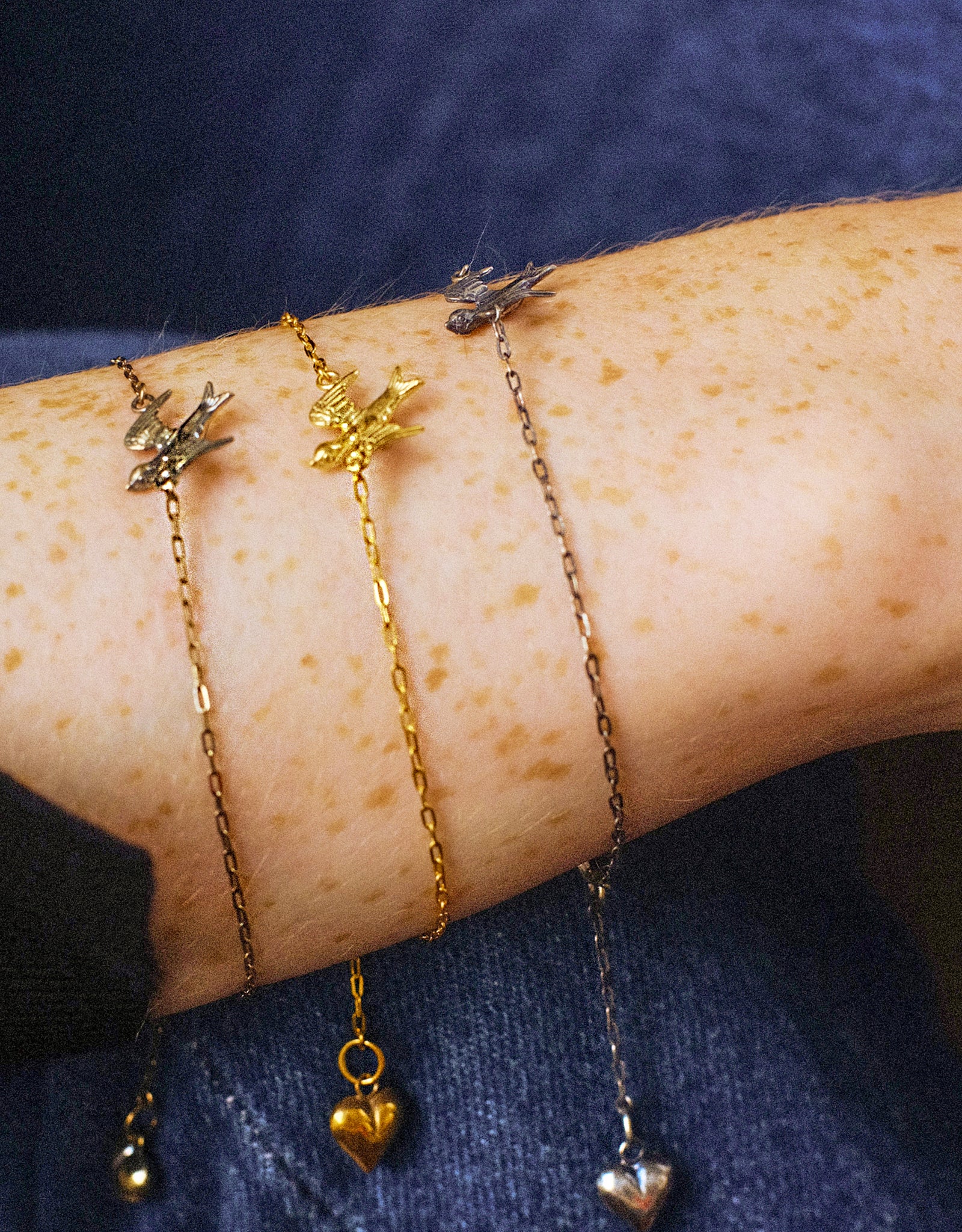 【gold】swallow bracelet