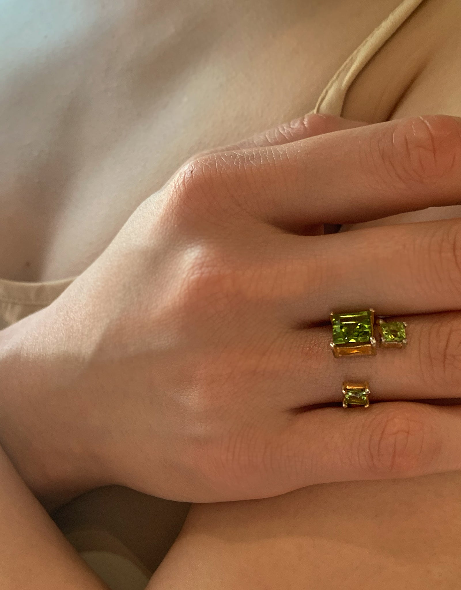 【colored stone】conclure ring