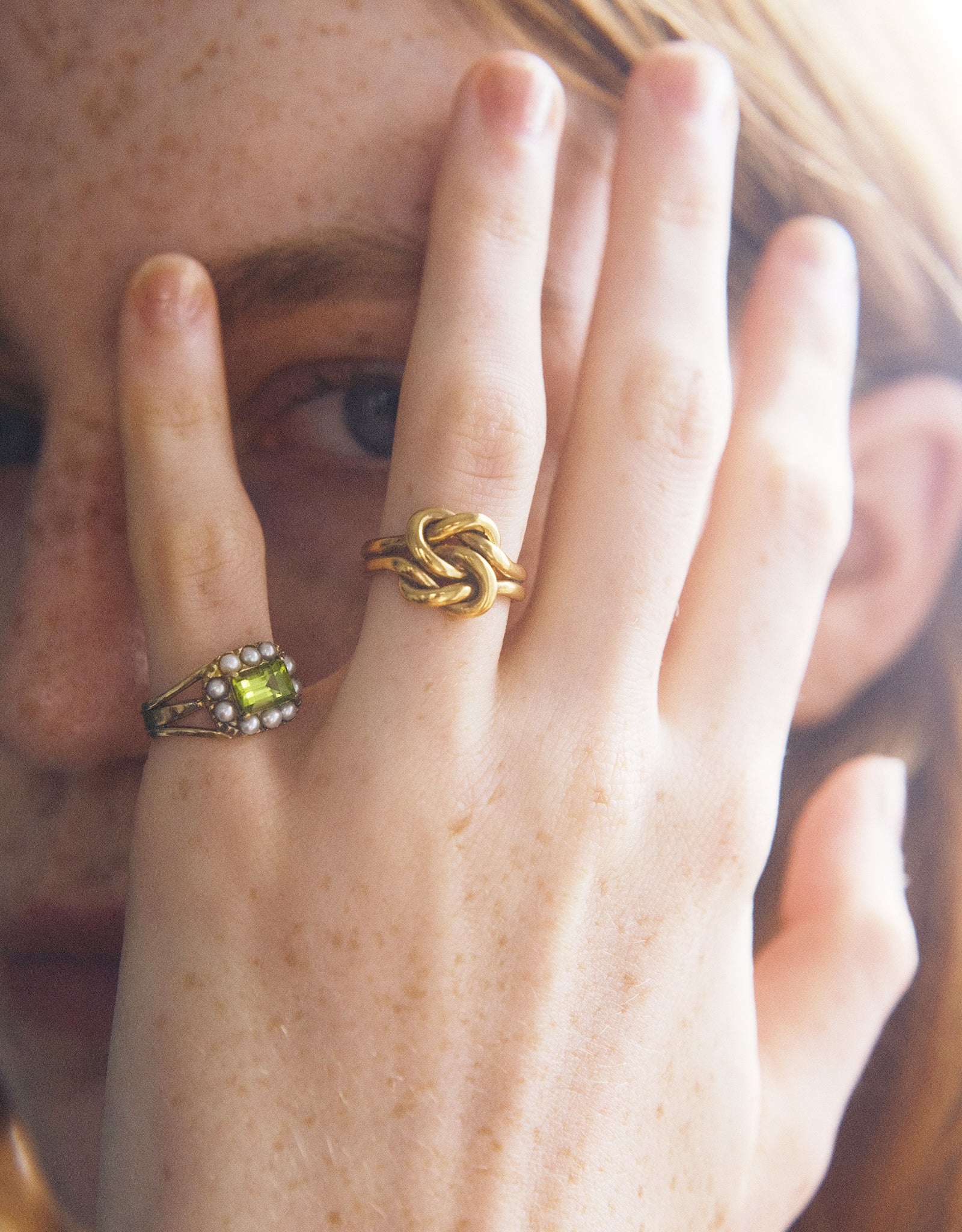 【gold】knot ring