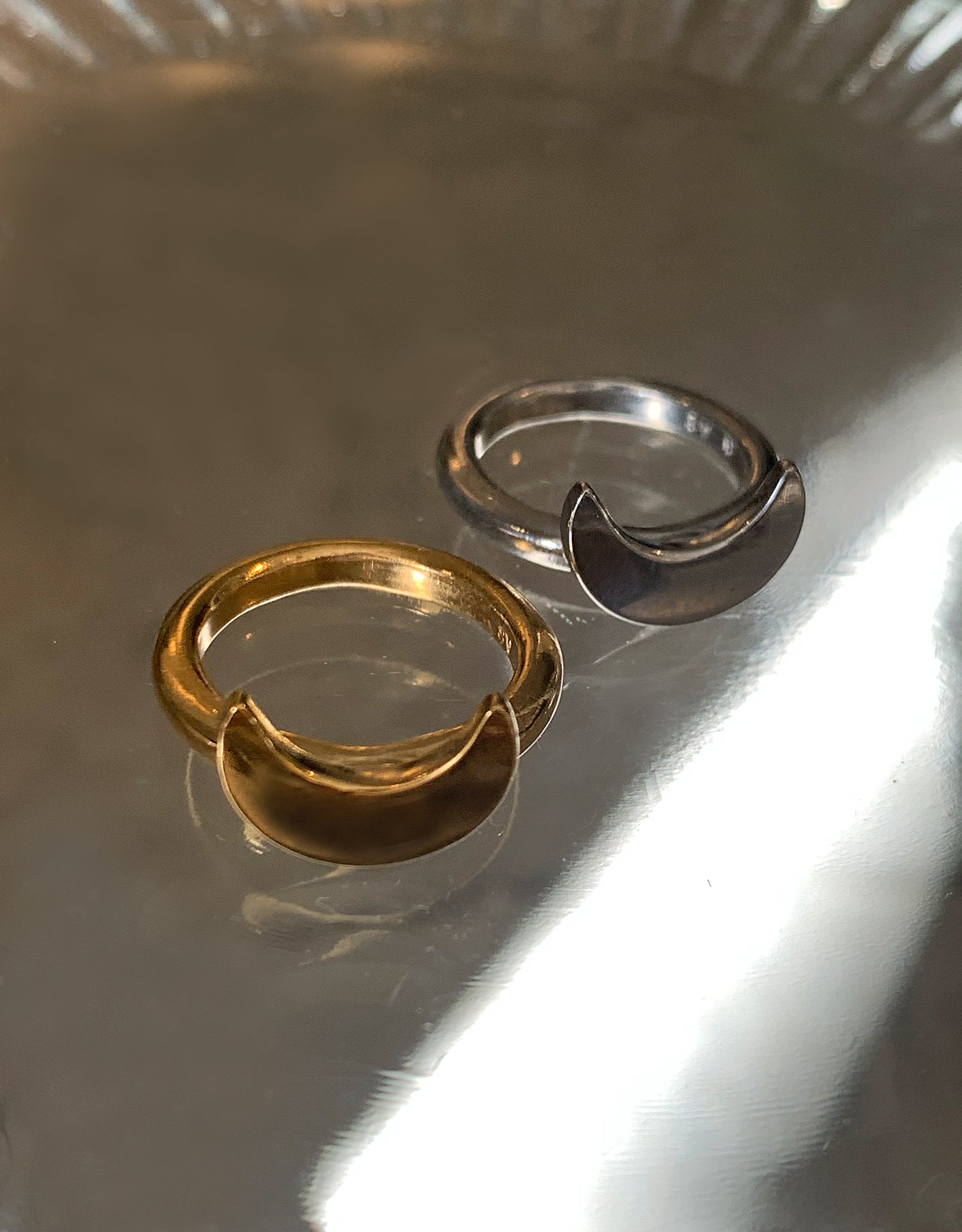 【silver】luna ring