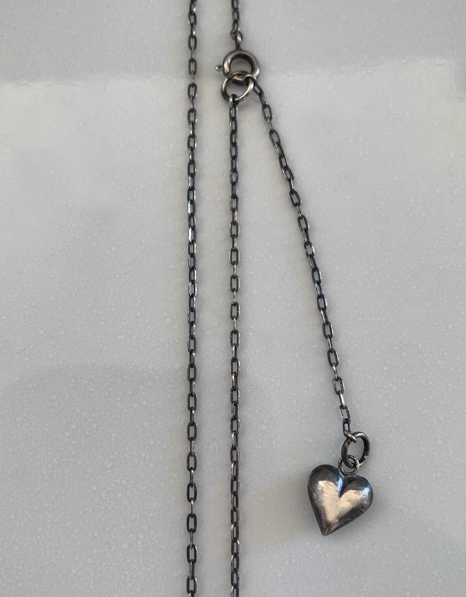 【silver】charm necklace / toe shoes