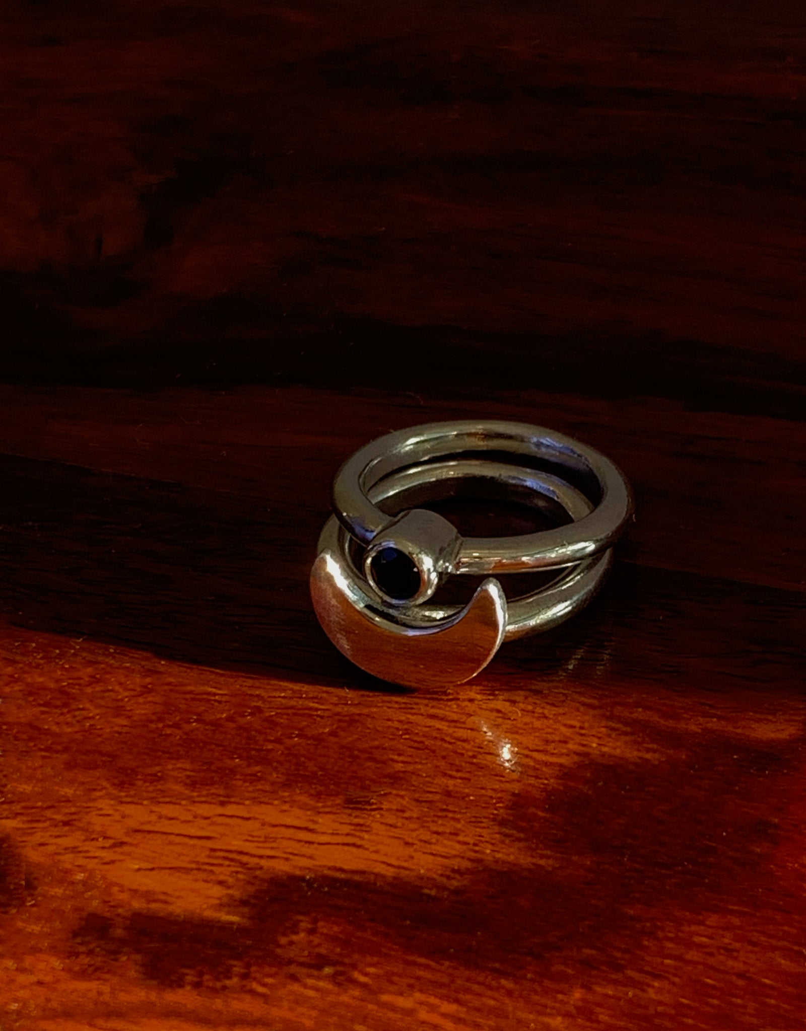 【silver】luna ring