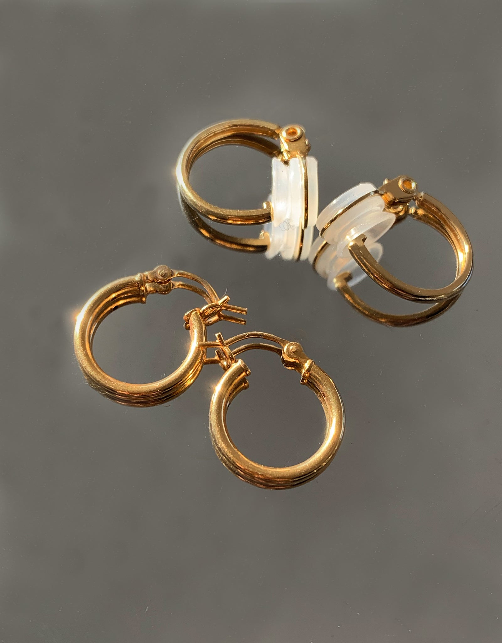 【colored stone】pierce/hoop