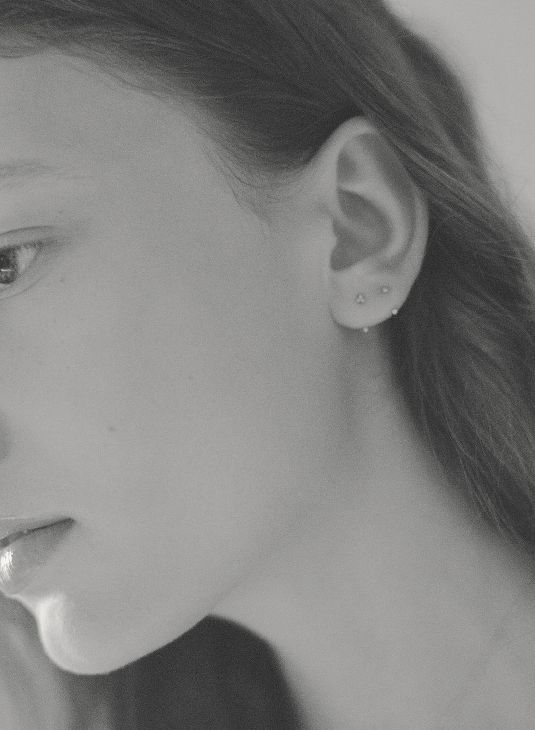 【silver】amṛta pierce