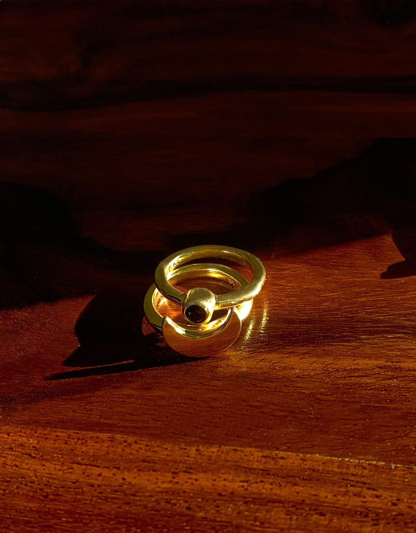 【gold】luna ring
