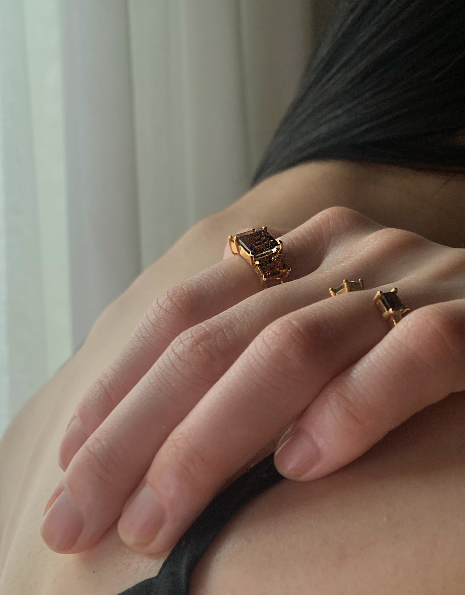 【colored stone】moi-meme ring