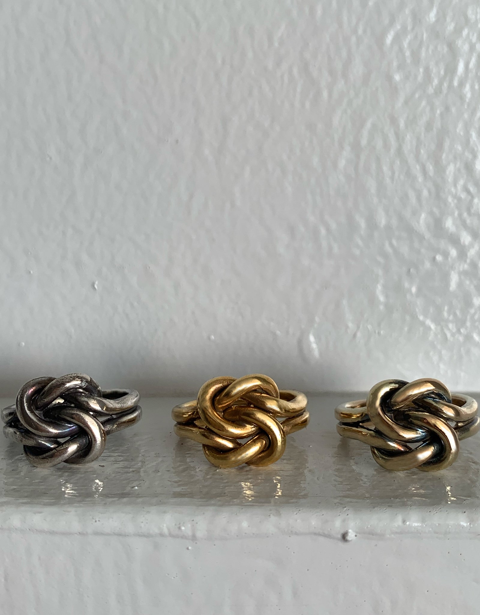【gold】knot ring