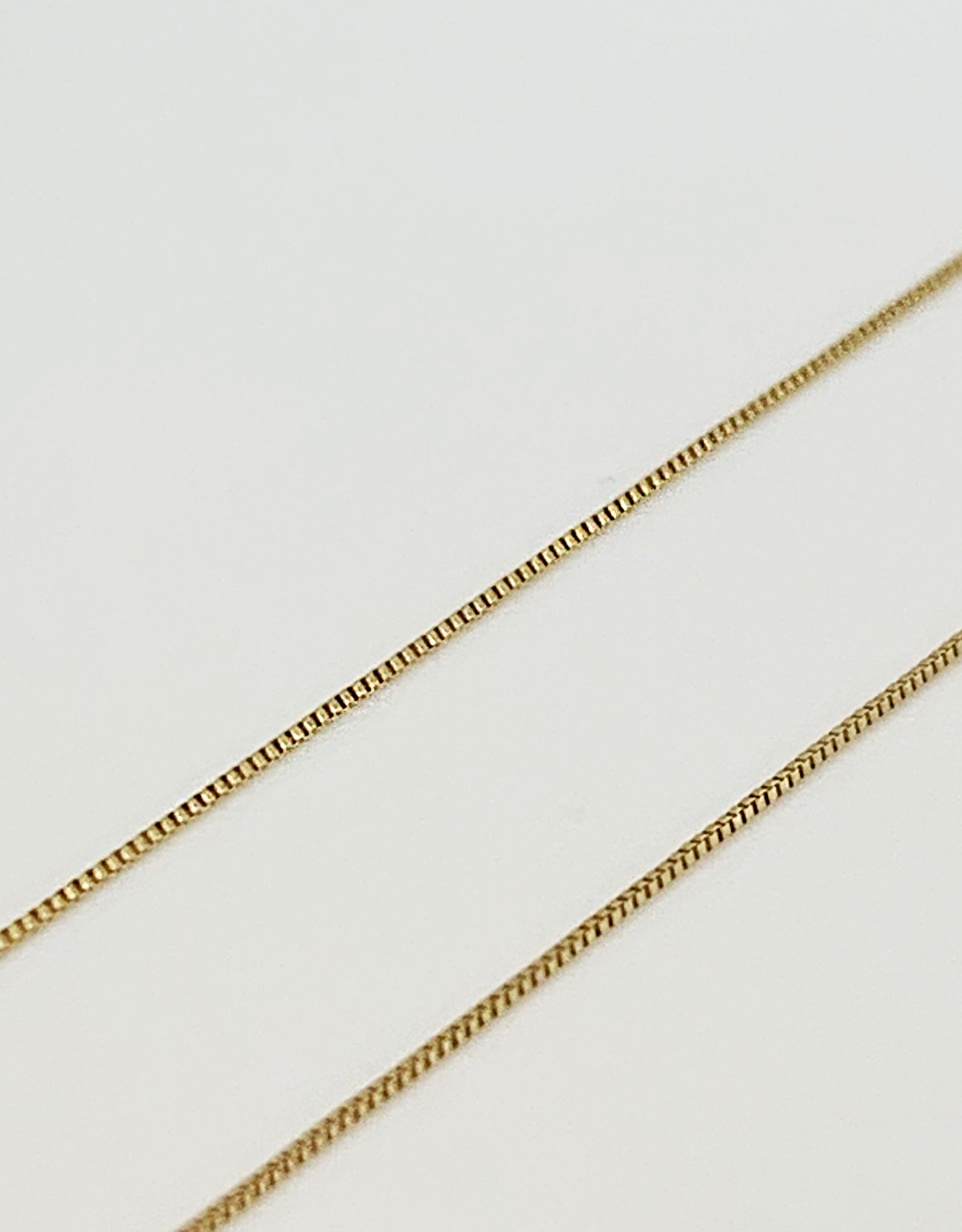 【gold】Venetian chain necklace 40.0 +diamond