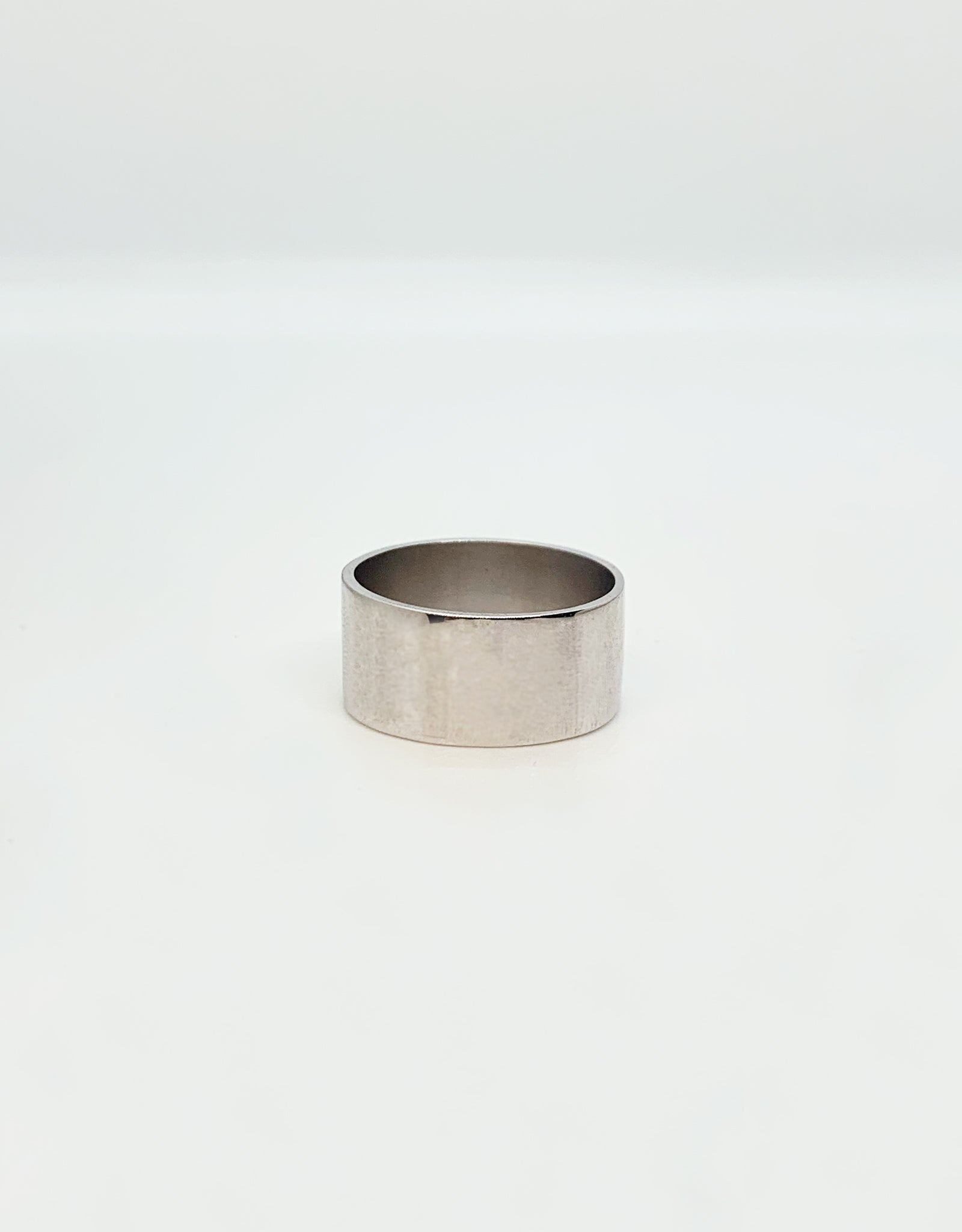 【silver】band ring 9