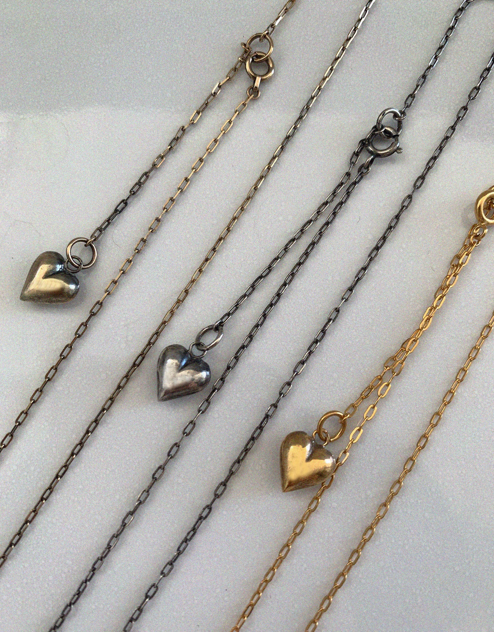 【silver】weight of love necklace