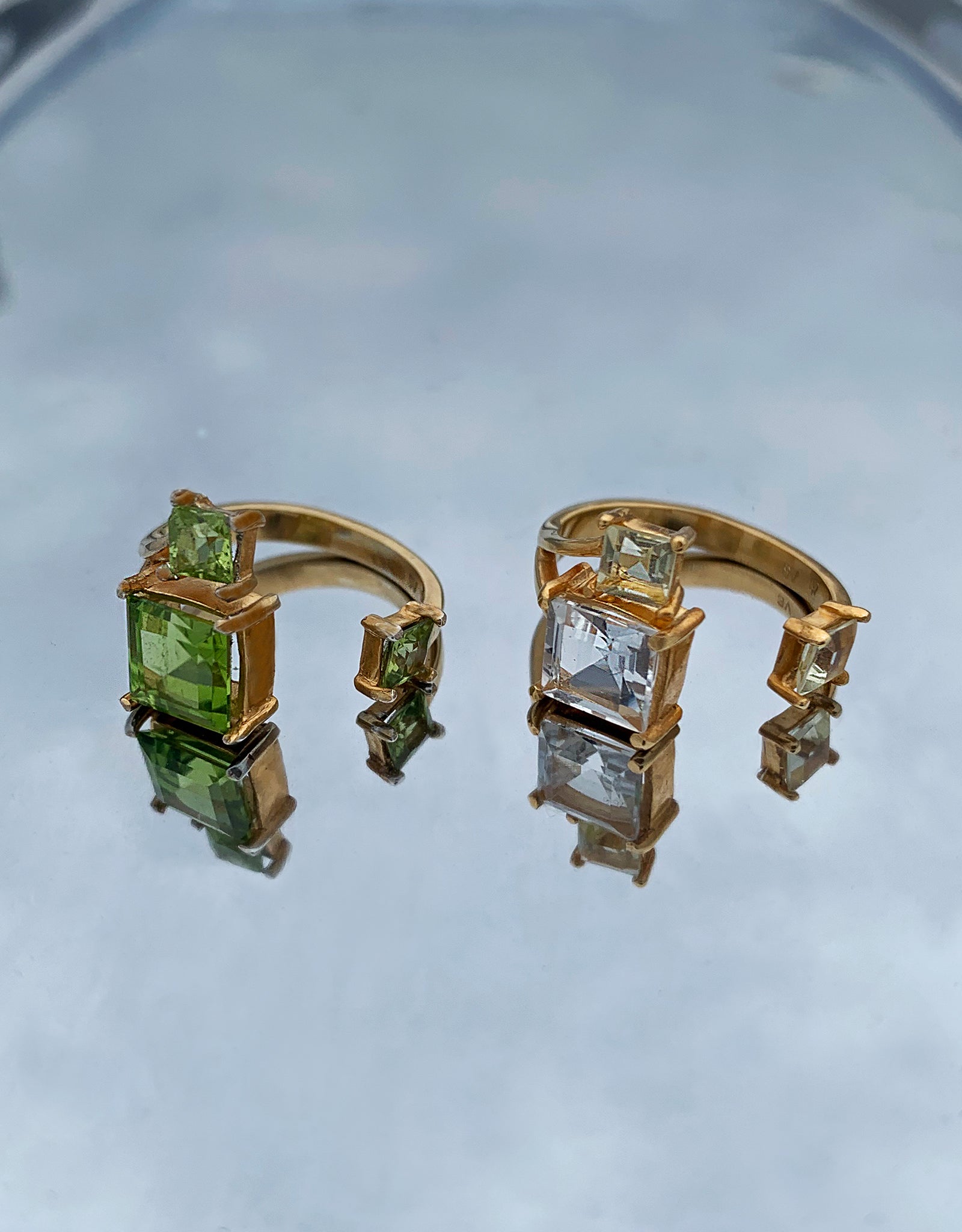 【colored stone】conclure ring