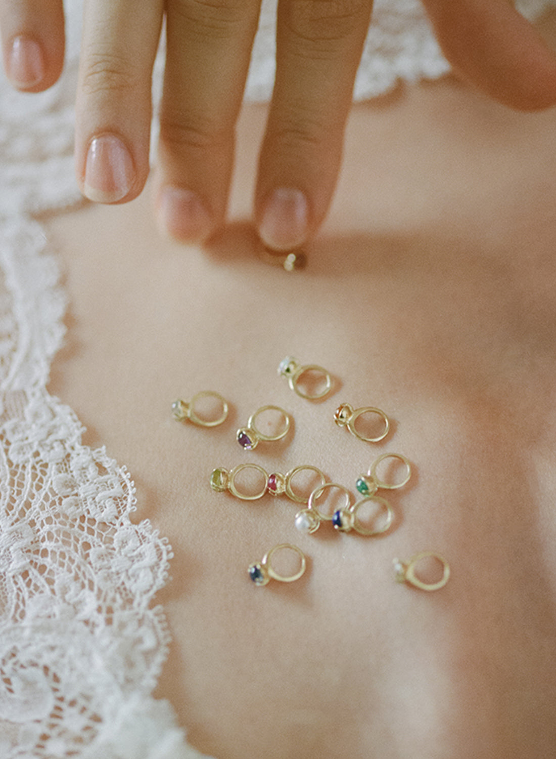 anew ring charm / Charm only (Add)｜PARCA -ロマンティックなvintage