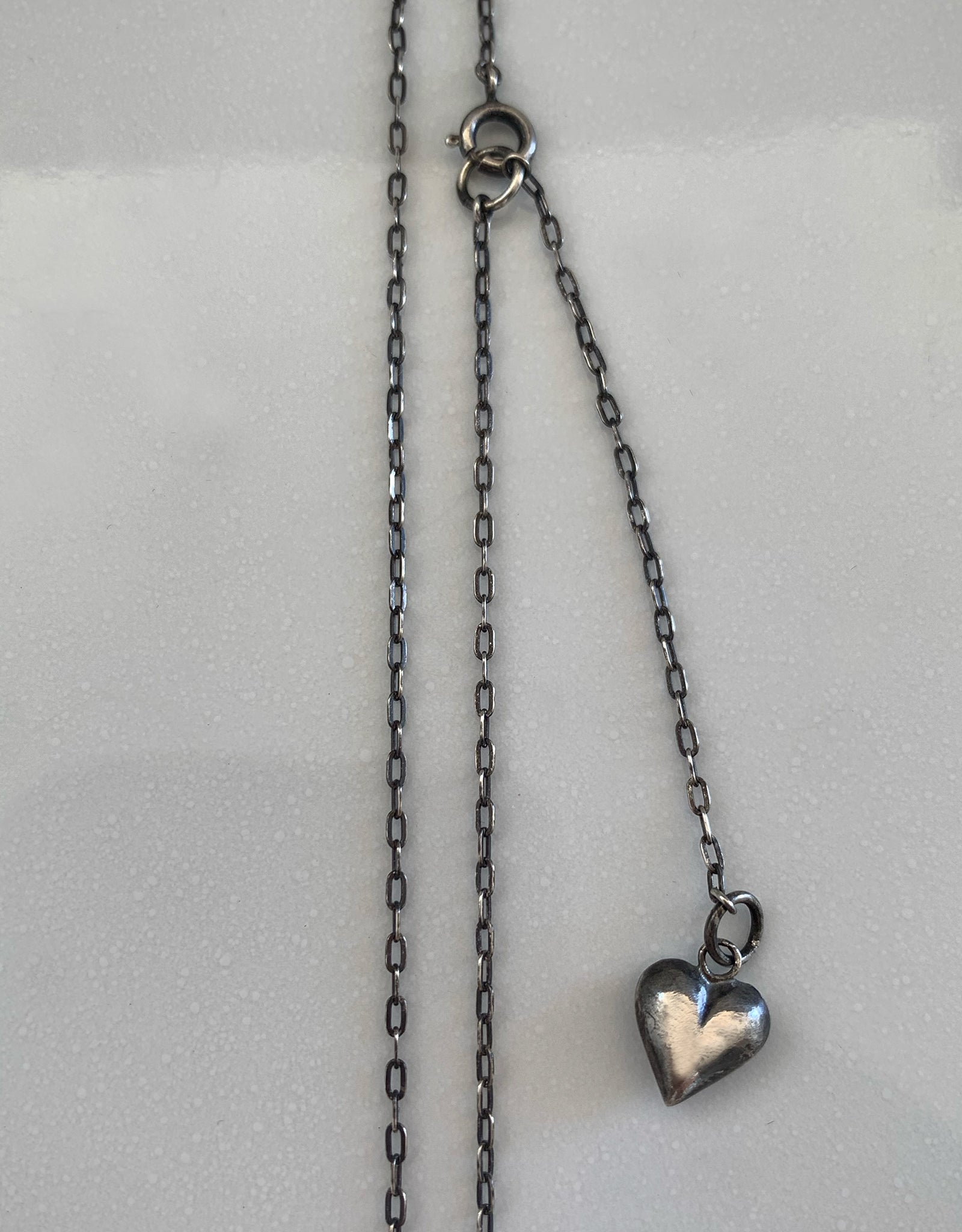 【silver】charm necklace / ballerina