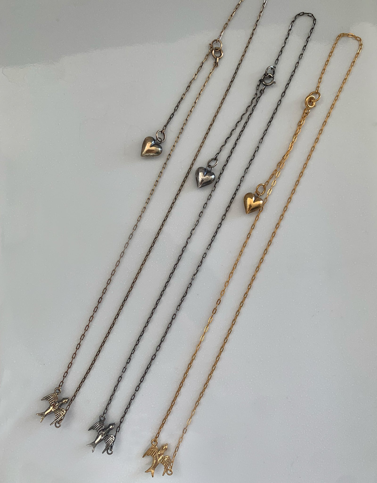【gold】swallow necklace