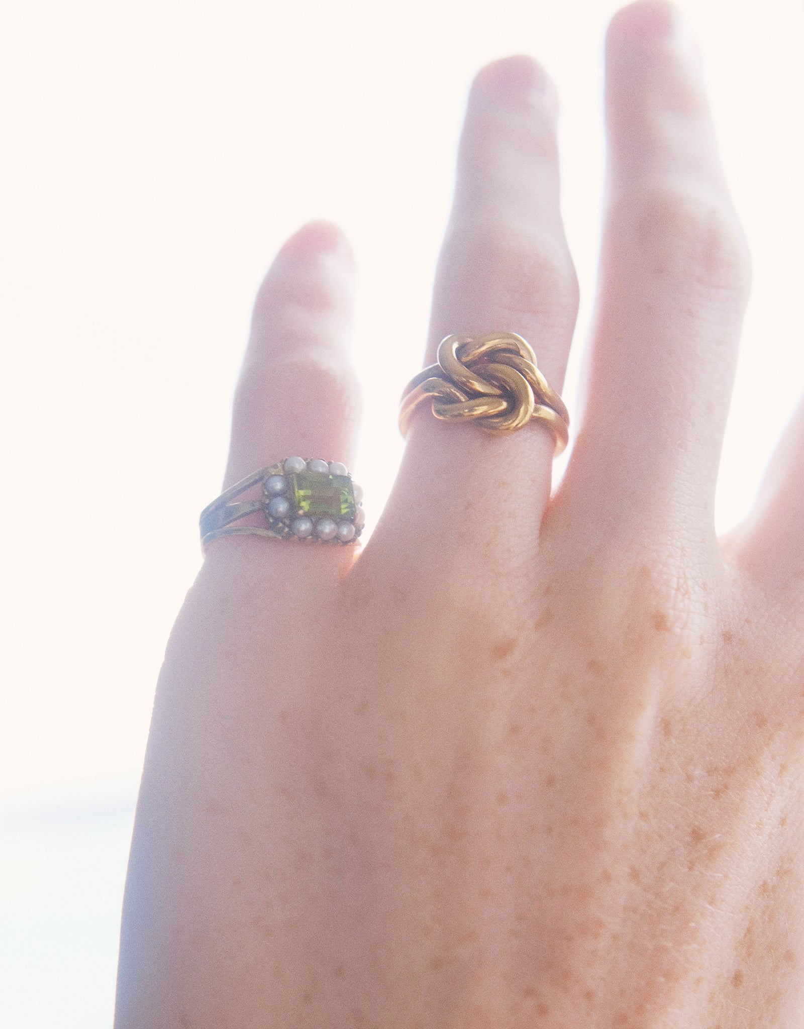 【gold】knot ring