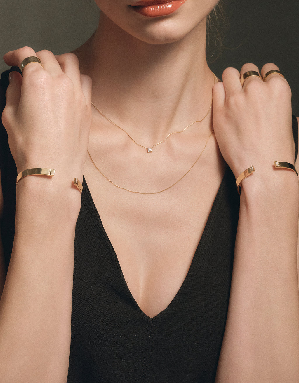 gold】Venetian chain necklace 50.0｜PARCA -ロマンティックなvintage  